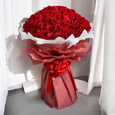 50 & 100 Red Roses Bunch